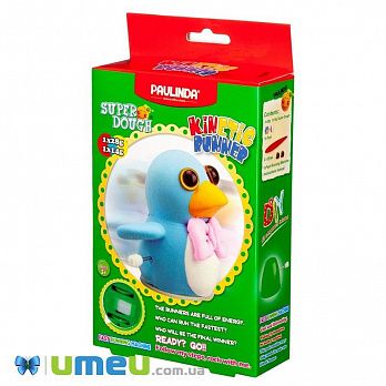 Маса для ліплення Paulinda Super Dough Running Race Пінгвін заводний механізм (DIF-043516)