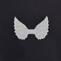 Аппликация Крылья, 5х3 см, Белая (APL-060109)