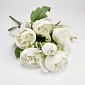 Букет пионов, 32 см, Молочный (DIF-054202)