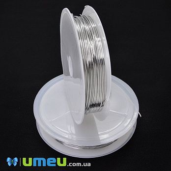 Проволока медная, 0,8 мм, Серебристая (LES-044149)