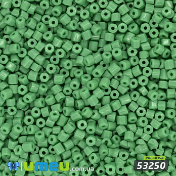 Бісер чеський Рубка 10/0, №53250, Зелений натуральний (BIS-018319)