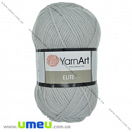 Пряжа YarnArt Elite 100 г, 300 м, Сіра 855, 1 моток (YAR-034921)