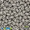 Бисер чешский Twin (Твин) №03141, 2,5х5 мм, Серый натуральный (BIS-026294)