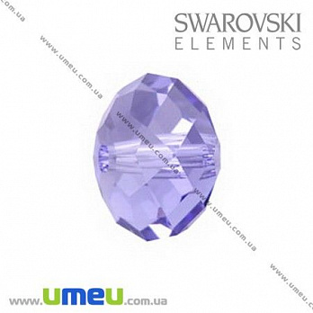 Бусина Swarovski 5040 Tanzanite, 8х6 мм, Рондель, 1 шт (BUS-003266)