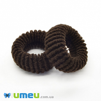 Резинка для волос, 55 мм, Коричневая темная (OSN-024791)
