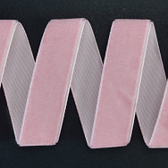 Лента бархатная, 15 мм, Розовая (LEN-061439)