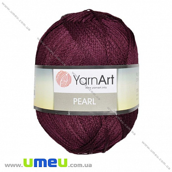 Пряжа YarnArt Pearl 90 г, 270 м, Бордовая 119, 1 моток (YAR-025336)