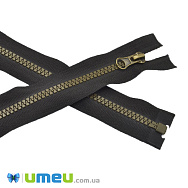 Блискавка тракторна роз'ємна 100 см, Тип 5, Чорна (ZIP-060411)