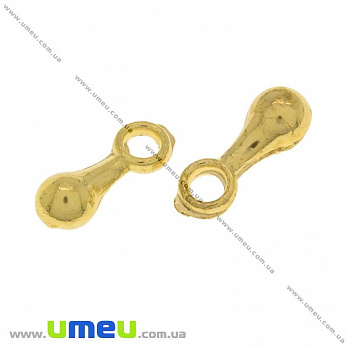 Кінцевіки, 7х2,5 мм, Золото (ZAG-001492)