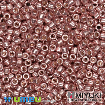 Бисер японский Miyuki Delica 11/0 DB2503, Duracoat Galvanized, Розовый (BIS-045495)