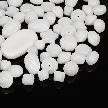 Намистини чеське скло Preciosa 92-Mix21-White (BUS-036040)