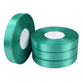 Атласна стрічка, 12 мм, М'ятна (LEN-052748)