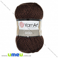 Пряжа YarnArt Gold 100 г, 400 м, Коричнева 9032, 1 моток (YAR-025461)