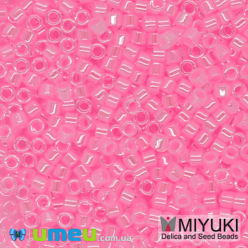 Бисер японский Miyuki Delica 11/0 DB245, Розовый (BIS-045254)