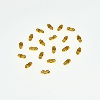 Застёжки для цепи с шариками, Золото, 5 мм (ZAM-008046)