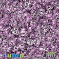 Бисер чешский Twin (Твин) №38628, 2,5х5 мм, Сиреневый прокрашенный (BIS-026288)