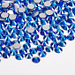 Стразы плоские SS16 (3,8 мм), Синие AB (STR-061347)