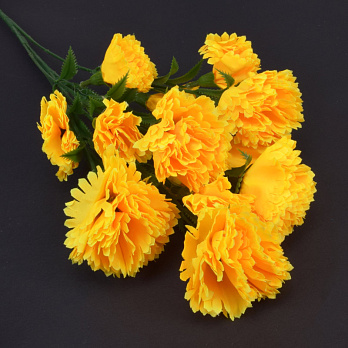 Букет гвоздики, 70 см, Жовтий (DIF-057788)