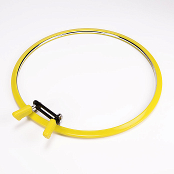 Пяльці NURGE круглі із затискачем 19,5 см, Жовті (MUL-056500)