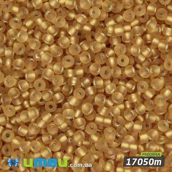Бісер чеський №311m/17050m, Золото світле, Блискучий матовий, 10/0 (BIS-018332)