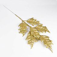 Гілка падуба, Золотиста, 41 см (DEC-060549)