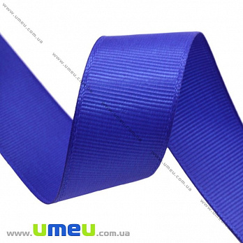 [Архів] Репсова стрічка, 40 мм, Синя (LEN-016795)