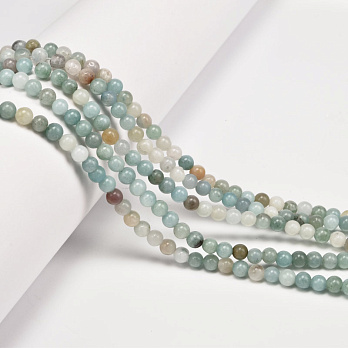 Бусины Амазонит, Натур. камень, 4,5 мм, Круглые (BUS-053984)