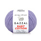 Пряжа Gazzal Baby Cotton №3420, 50 г, 165 м, Сиреневая (YAR-062511)