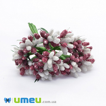 Тичинки на дроті в цукрі, Коричнево-білі (DIF-044658)