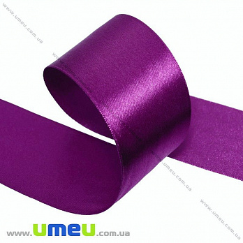 [Архів] Атласна стрічка, 40 мм, Бузкова (LEN-027585)