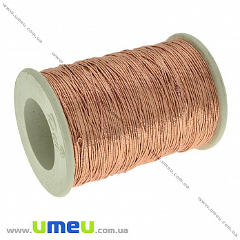 Нитки металізовані 0,5 мм, Персикова (KNT-028467)