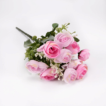 Букет півонії, 29 см, Рожевий (DIF-055172)