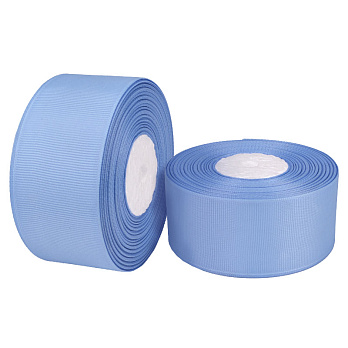 Репсовая лента, 40 мм, Голубая (LEN-054870)