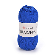 Пряжа YarnArt Begonia 50 г, 169 м, Синя 4915 (YAR-062520)