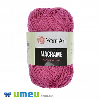 Пряжа YarnArt Macrame 90 г, 130 м, Малиновая 140, 1 моток (YAR-038445)