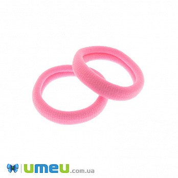 Резинка для волос микрофибра, 40 мм, Розовая (OSN-041660)