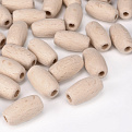 Бусины деревянные 20х12 мм, Бочонок, Бук (BUS-054806)