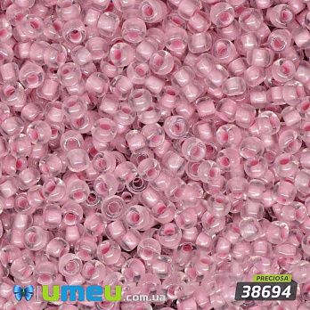 Бісер чеський №674 / 38694, Рожевий, Прокрашенний глазурирована, 10/0 (BIS-008715)