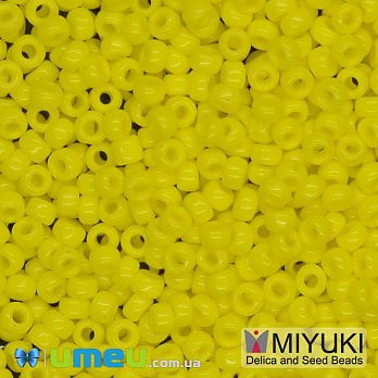 Бісер японський Miyuki круглий RR 8/0 №404, Жовтий (BIS-045945)