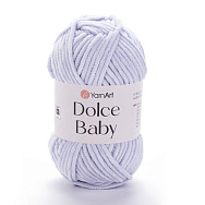 Пряжа YarnArt Dolce Baby 50 г, 85 м, Сіра світла 776 (YAR-061636)