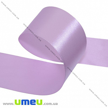 Атласна стрічка, 40 мм, Бузкова (LEN-014958)