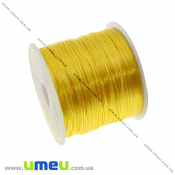 Волосінь еластична волокниста, 0,6 мм, Жовта (LES-012731)