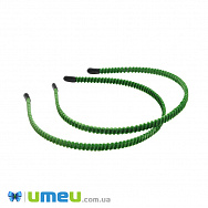 Обруч велюровий, 6 мм, Зелений (OSN-041249)