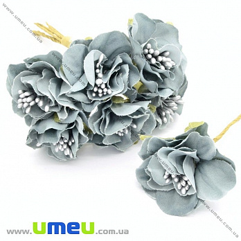 [Архів] Еустома тканинна, 45 мм, Сіра (DIF-025702)