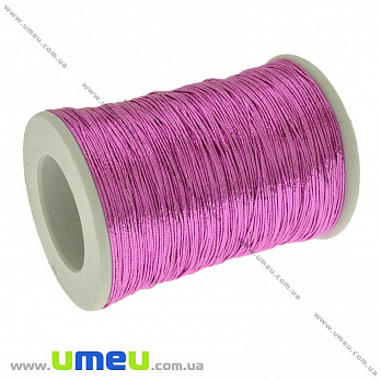 Нитки металізовані 0,5 мм, Рожева (KNT-028468)