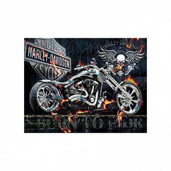 Набор алмазной живописи на подрамнике 30х20 см, Harley-Davidson, 1 набор (SXM-051427)