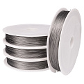 Бижутерный тросик, 0,3 мм, Серебристый (LES-055212)