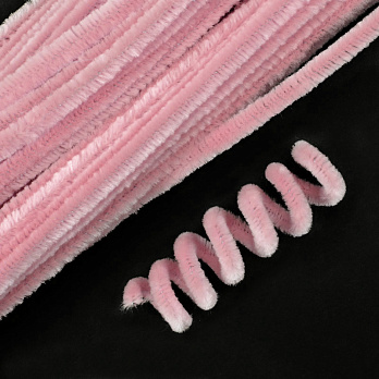 Синельний дріт, Рожевий, 30 см (DIF-056874)