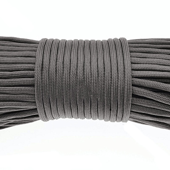 Шнур паракорд семижильный 4 мм, Серый (LEN-011122)