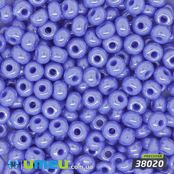 Бісер чеський 4/0, №38020, Фіалковий, Перламутровий (BIS-034265)